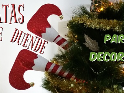 PIERNAS DE DUENDE PARA DECORAR ÁRBOL DE NAVIDAD | ELF LEGS 2019 | Christmas ornaments |