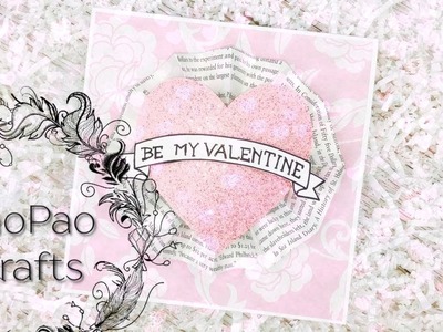 Tarjeta para San Valentín | Moldes GRATIS | Día del Amor y la Amistad |Valentine's Greeting card