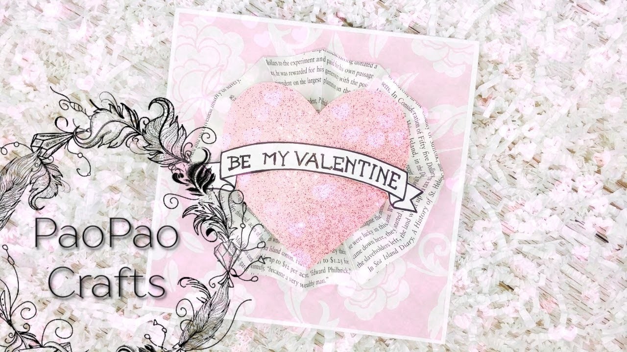 Tarjeta para San Valentín | Moldes GRATIS | Día del Amor y la Amistad |Valentine's Greeting card
