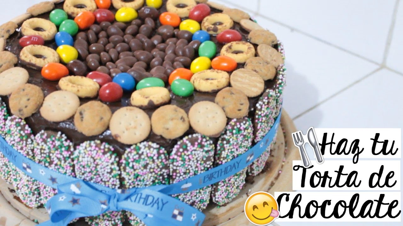 TORTA DE CHOCOLATE Y DECORACION - Receta Fugde - Design & Style ❤