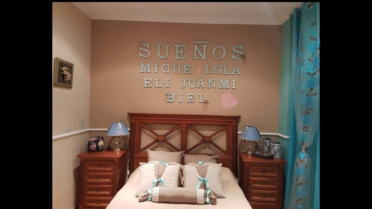 Como hacer algo original, en la habitación de matrimonio, aprende con lola.