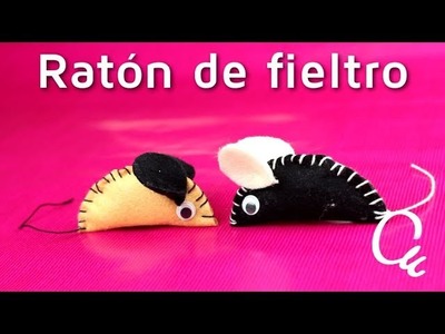 Cómo hacer pequeños ratoncitos con fieltro | facilisimo.com
