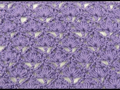 Crochet: Punto Abanico # 15