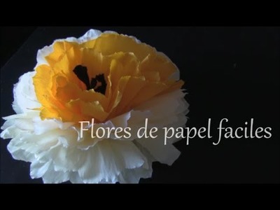 Flores de papel