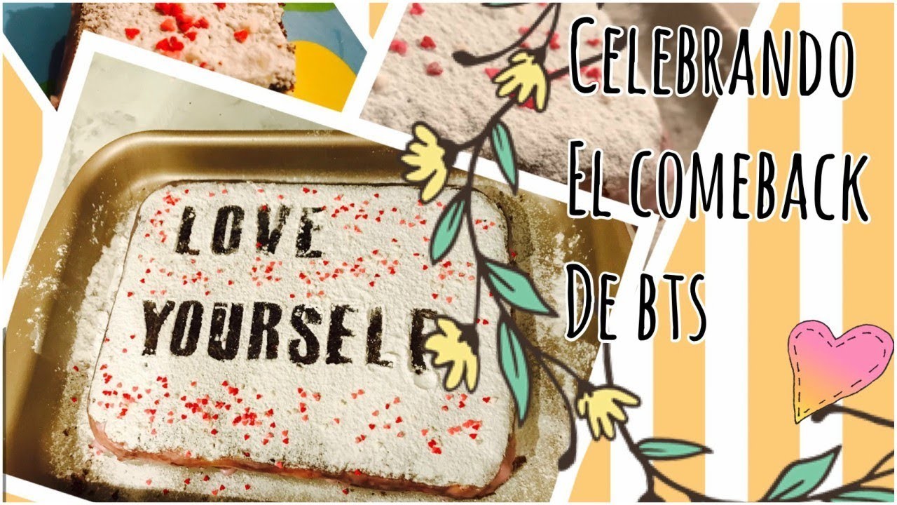 PASTEL DE BTS LOVE YOURSELF | CELEBRANDO EL COMEBACK | Ana Gresh