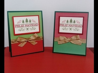 101. Tarjeta de Navidad Serie Navidad #2. Scrap en Español