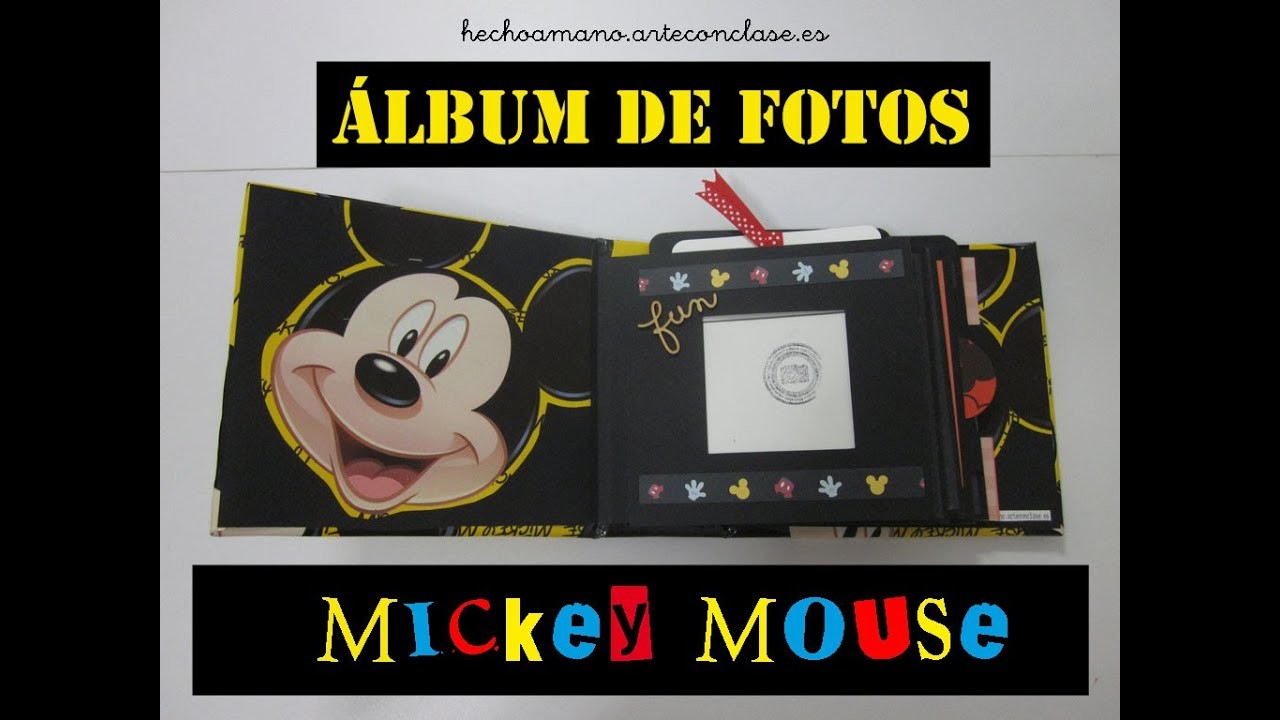 Álbum de fotos Mickey Mouse