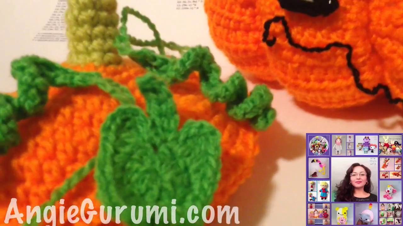 Amigurumi Free Calabaza Dulcero Halloween