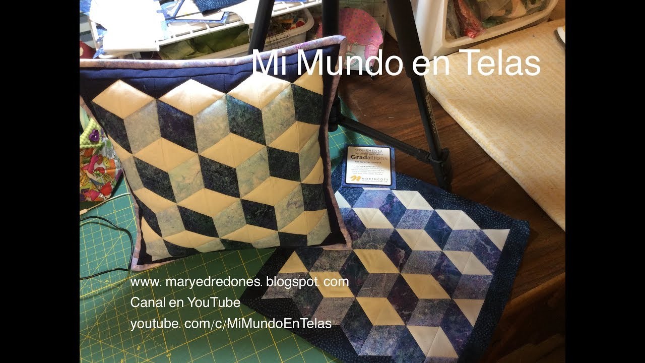 Bloque 3D - Cubos de 60 grados