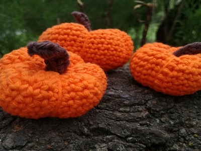 Calabazas a crochet - HALLOWEEN