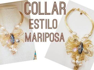 COLLAR ESTILO MARIPOSA