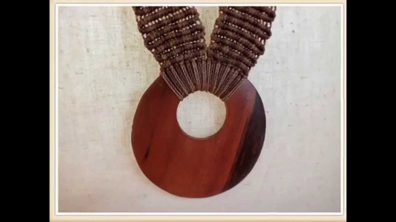 Collares en Macramé