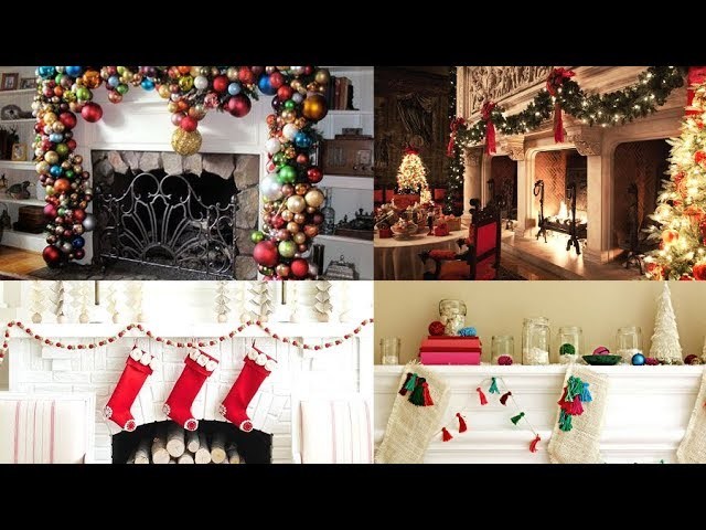 DECORAR LA CHIMENEA EN NAVIDAD- IDEAS PARA TU HOGAR