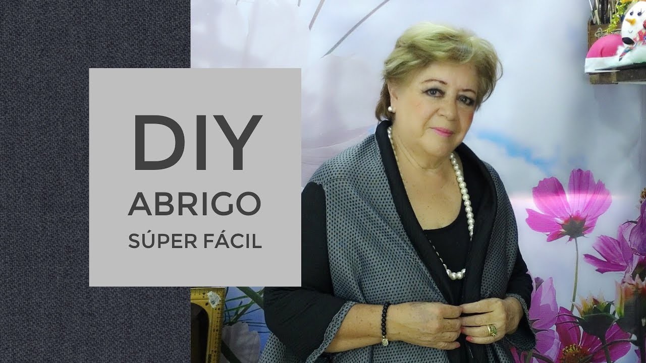 DIY - ABRIGO SÚPER  FACIL. SUPER EASY COAT
