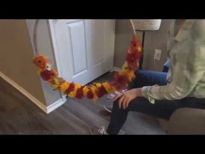 Idea!!!!!!! Marco para tomarnos fotos circular ( Otono)