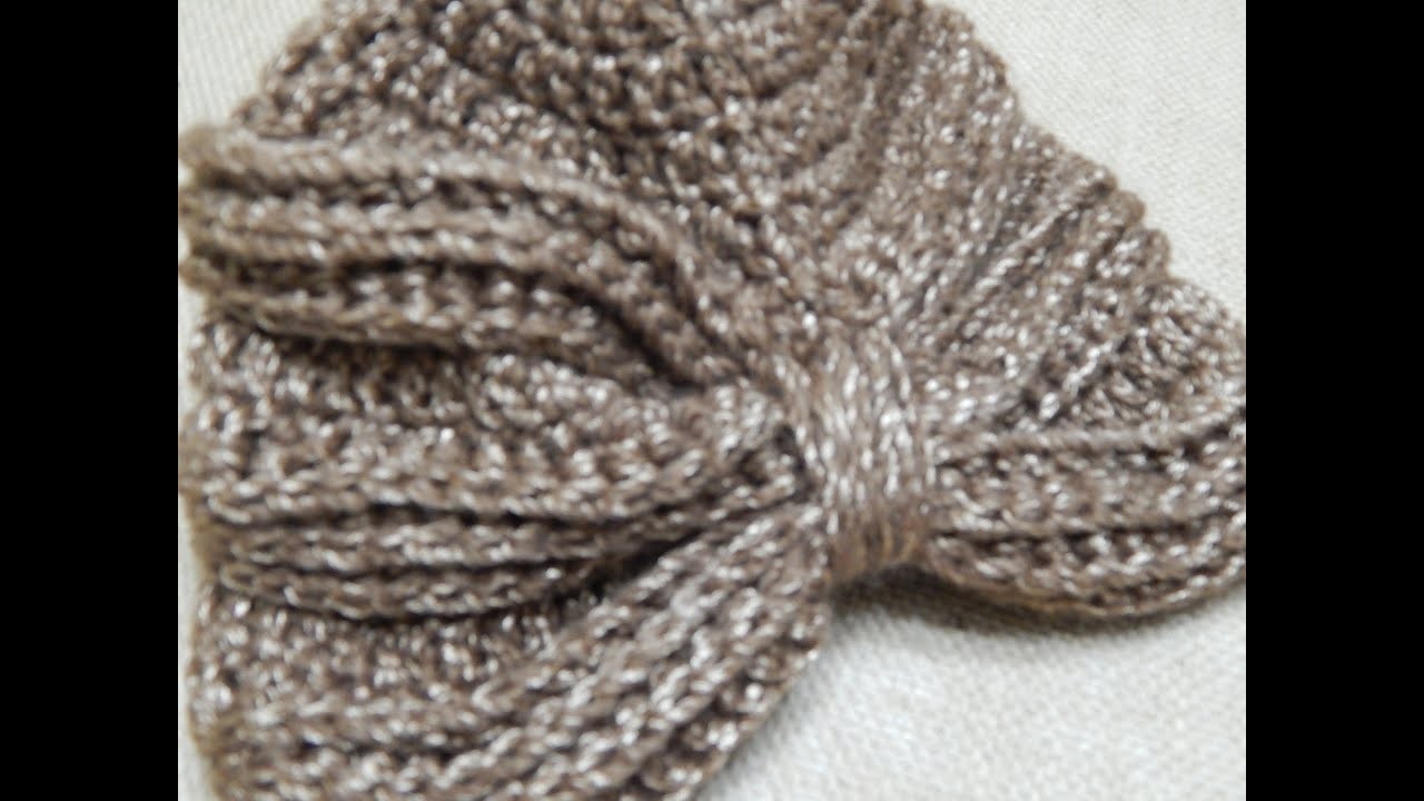 Turbante Crochet Fácil paso a paso