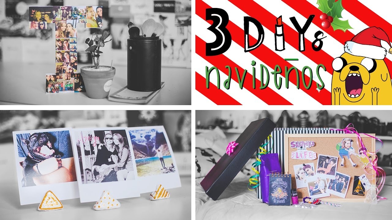 3 DIYs de Regalos Navideños Para Chico y Chica