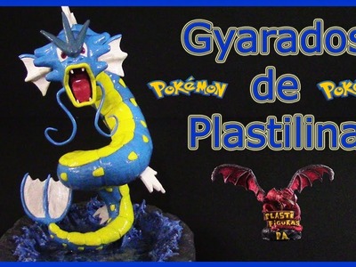 Como Hacer a Pokémon Gyarados de Plastilina.How To Make Pokémon Gyarados with Plasticine.Pokémon GO