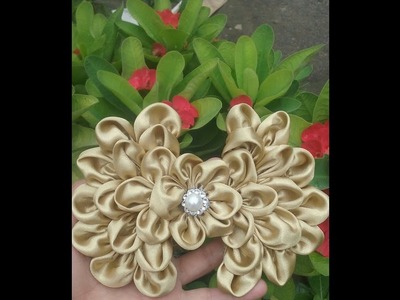 Como hacer un moño satinado o de razo tutorial paso a paso