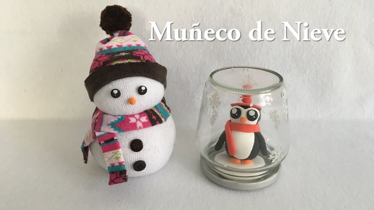 Como hacer un Muñeco de Nieve