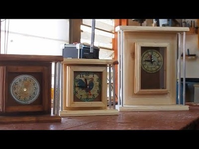 Como hacer un Reloj en Madera,  How to make a wooden clock