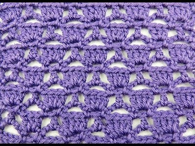 Crochet: Punto Combinado # 34