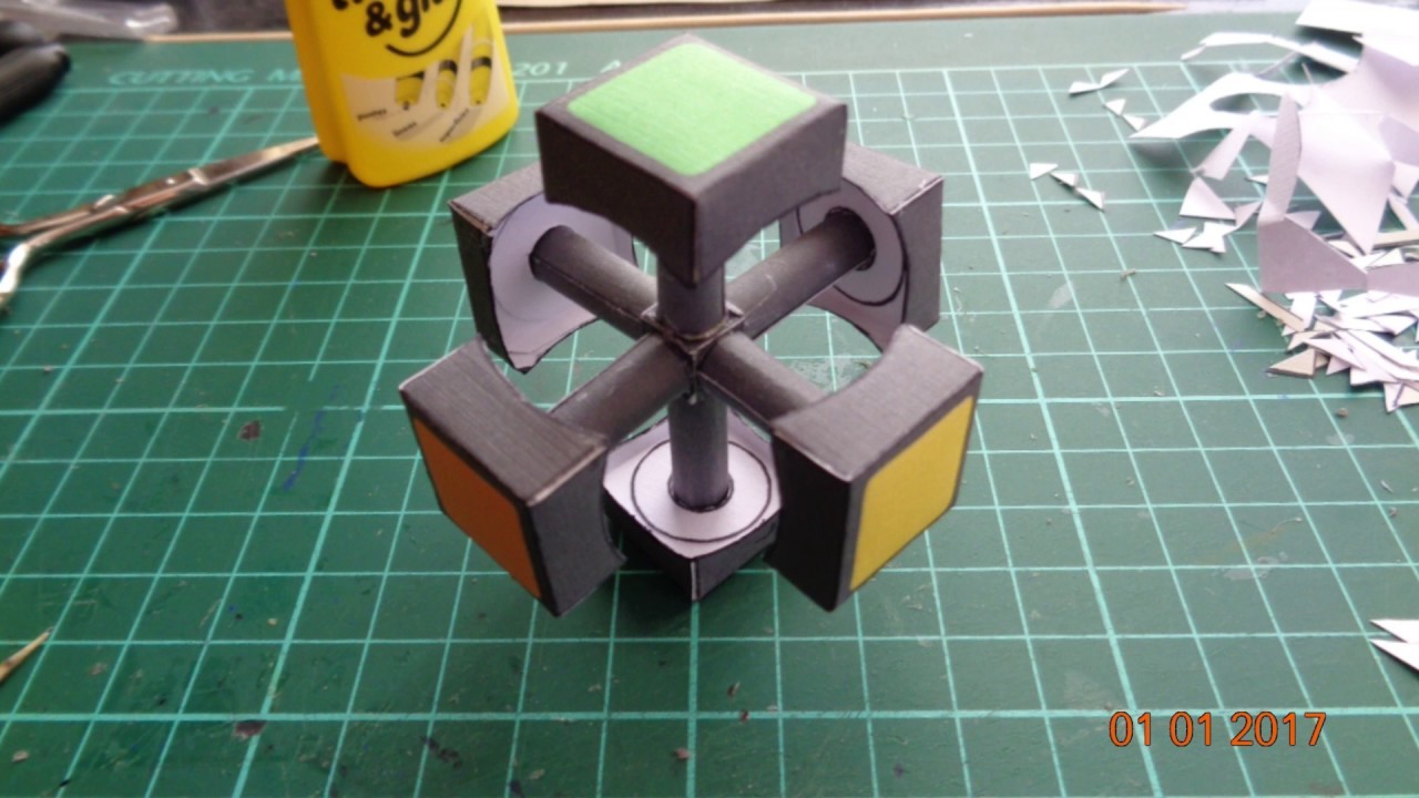Cubo de Rubik | Papercraft