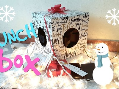 ♡ DIY ♡ PUNCH BOX DE NAVIDAD ♡ Detalles para regalar ♡ Regalo para mi novio