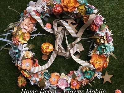 Home Decor - Flower Mobile by Lady Bloom