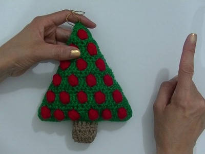 Mini Vídeo Pino Navidad en tejido crochet