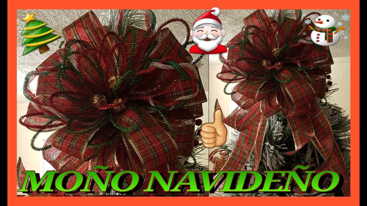 MOÑO NAVIDEÑO DIY ????????????.#LOSGONZALEZVLOGS