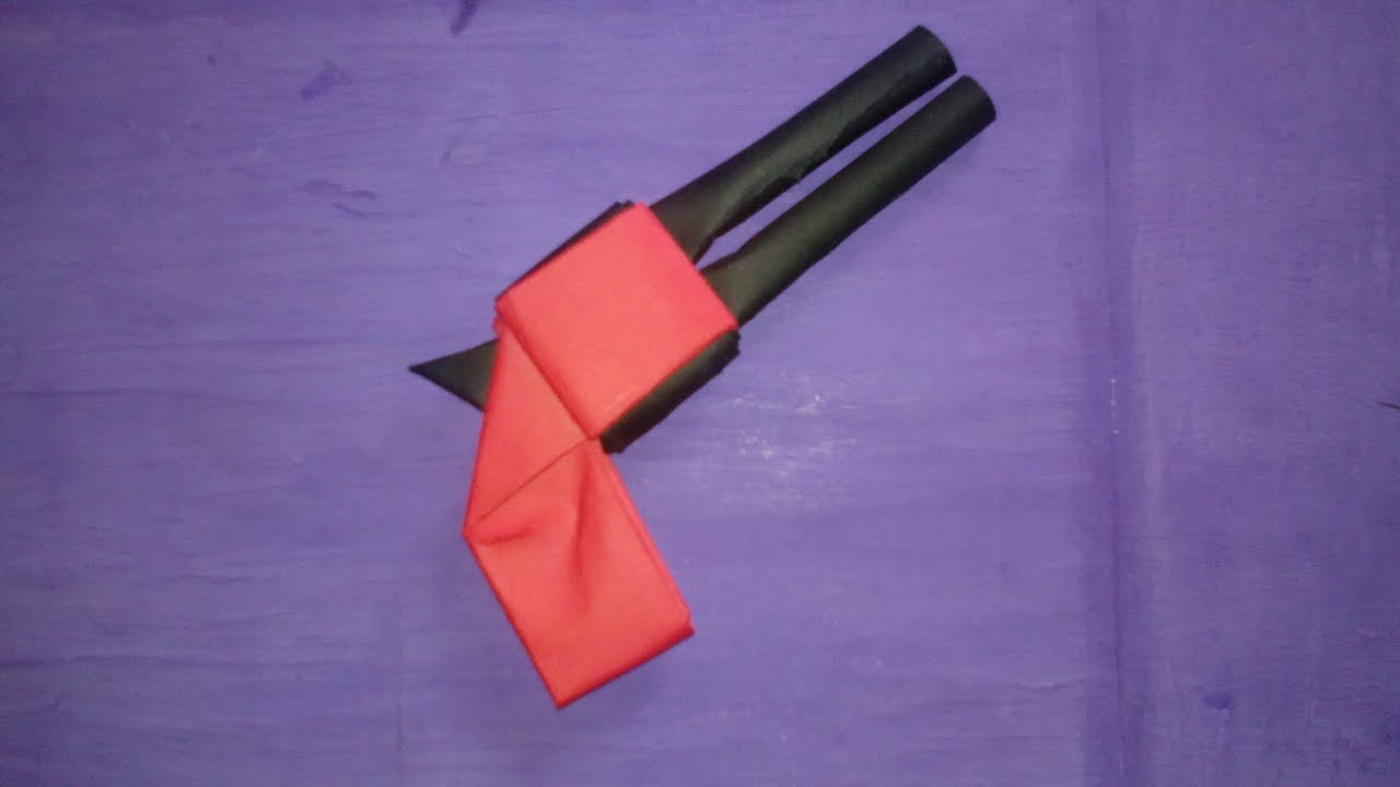 Origami - Pistola de papel