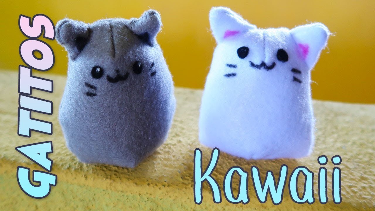 PELUCHE DE GATITO KAWAII - DIY - CAT PLUSHIE