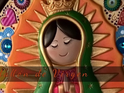 Pinta y decora un Medallón de la Virgen de cerámica | Tutorial