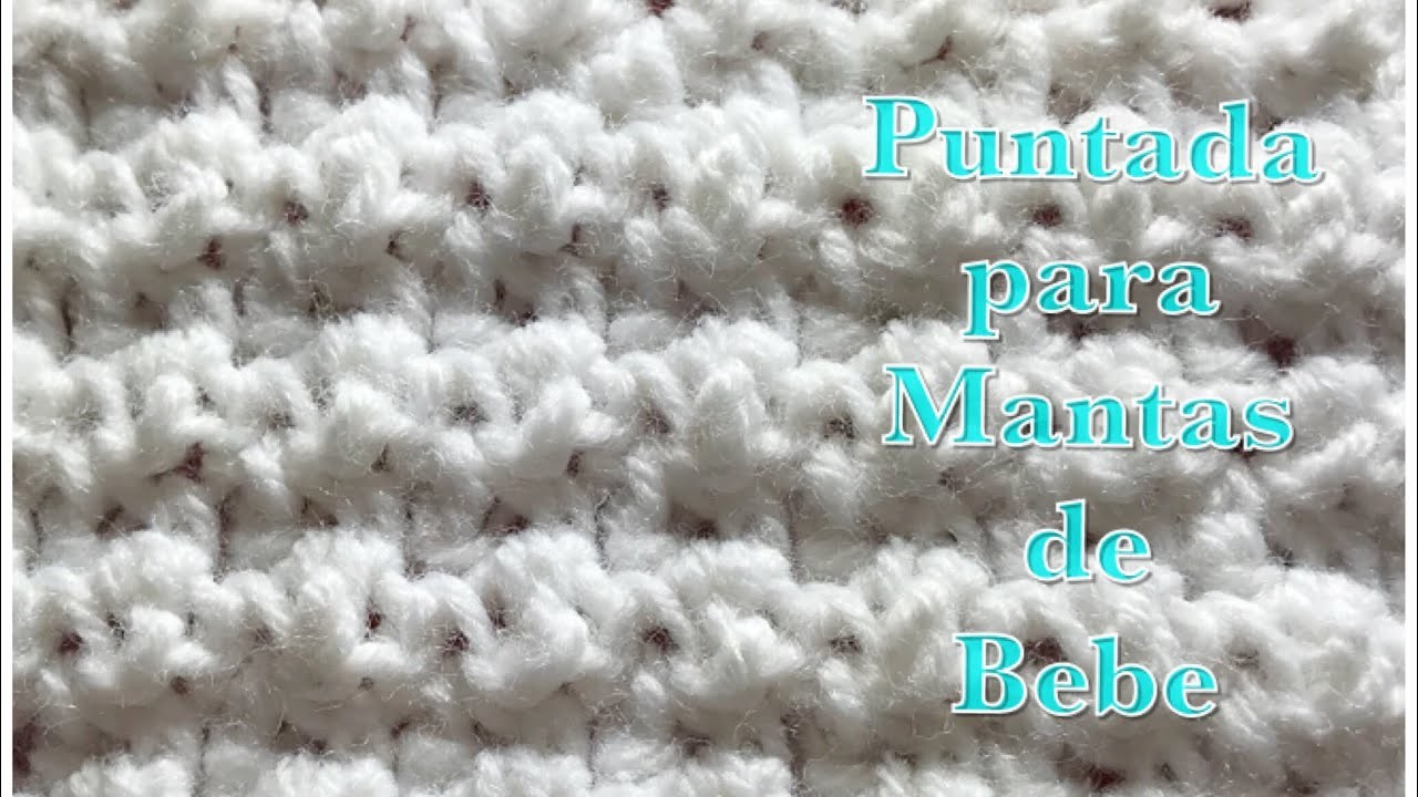 Puntada en gancho para mantas de bebé fácil y rápida de hacer #102 por Crochet for Baby