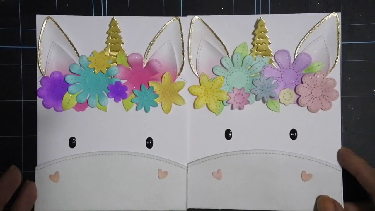 Tarjeta unicornio