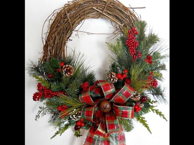 Tendencia de decoración navideña para este fin de año Estilo Rústico ❄ Ideas de decoración navideña❄