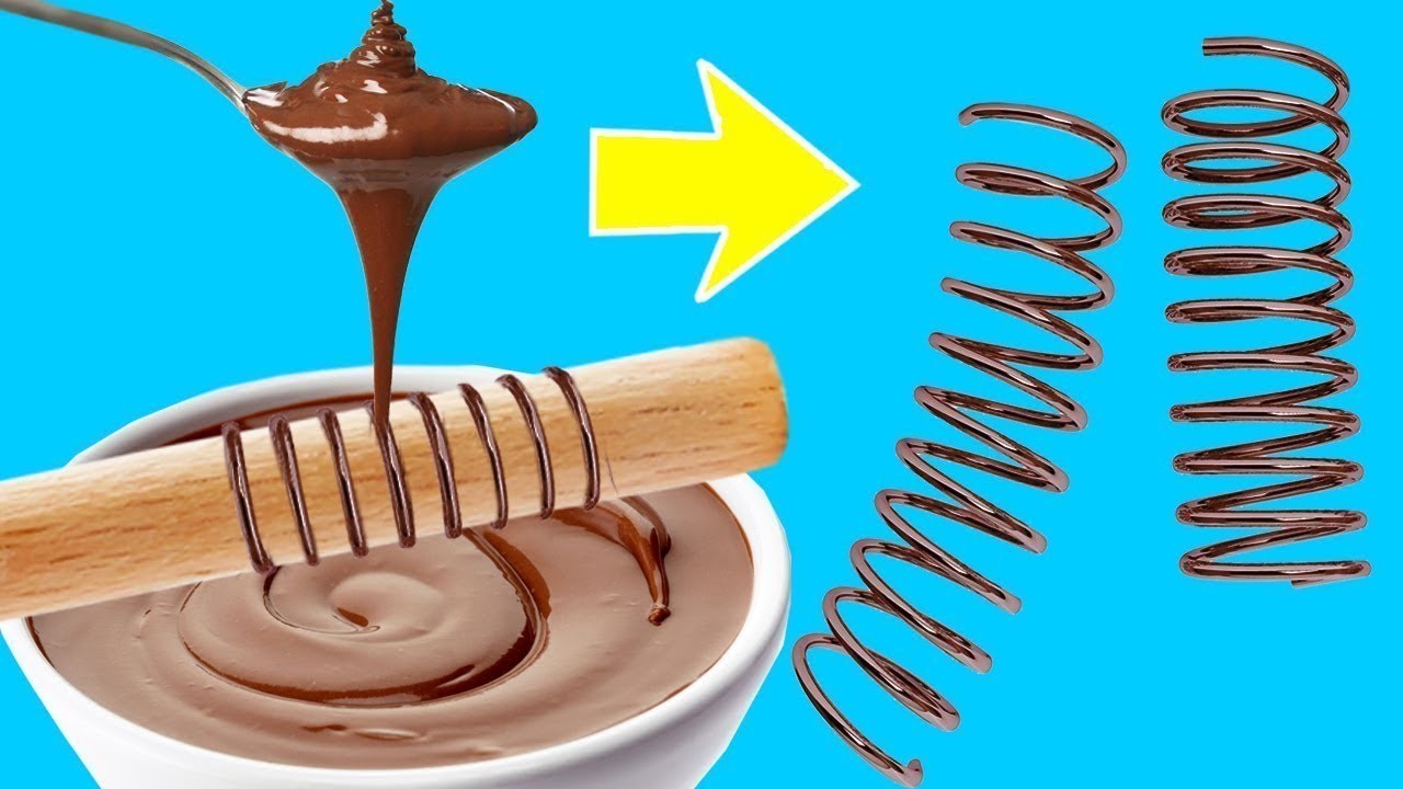 30 TRUCOS E IDEAS PARA CON CHOCOLATE || Tutoriales y trucos fáciles de decoración de chocolate