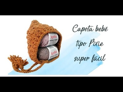 CAPOTA BEBE pixie moderna | gorrito vintage para bebe|