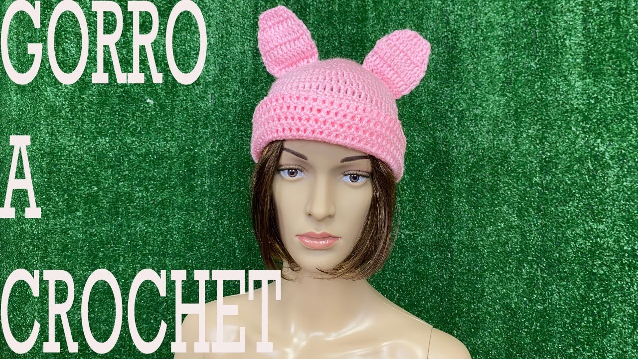 COMO TEJER GORROS CON GANCHO ????????