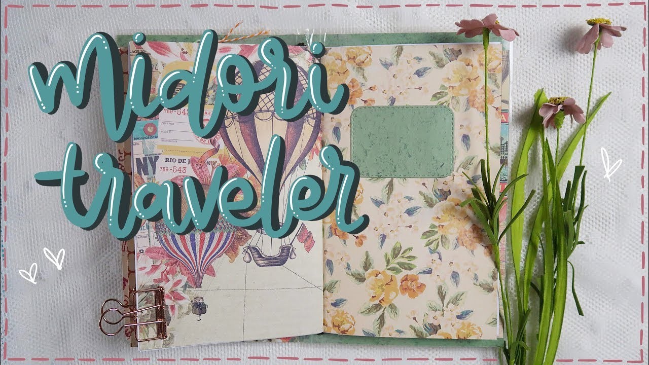 MIDORI TRAVELER JOURNAL │ PLASTIFICADO