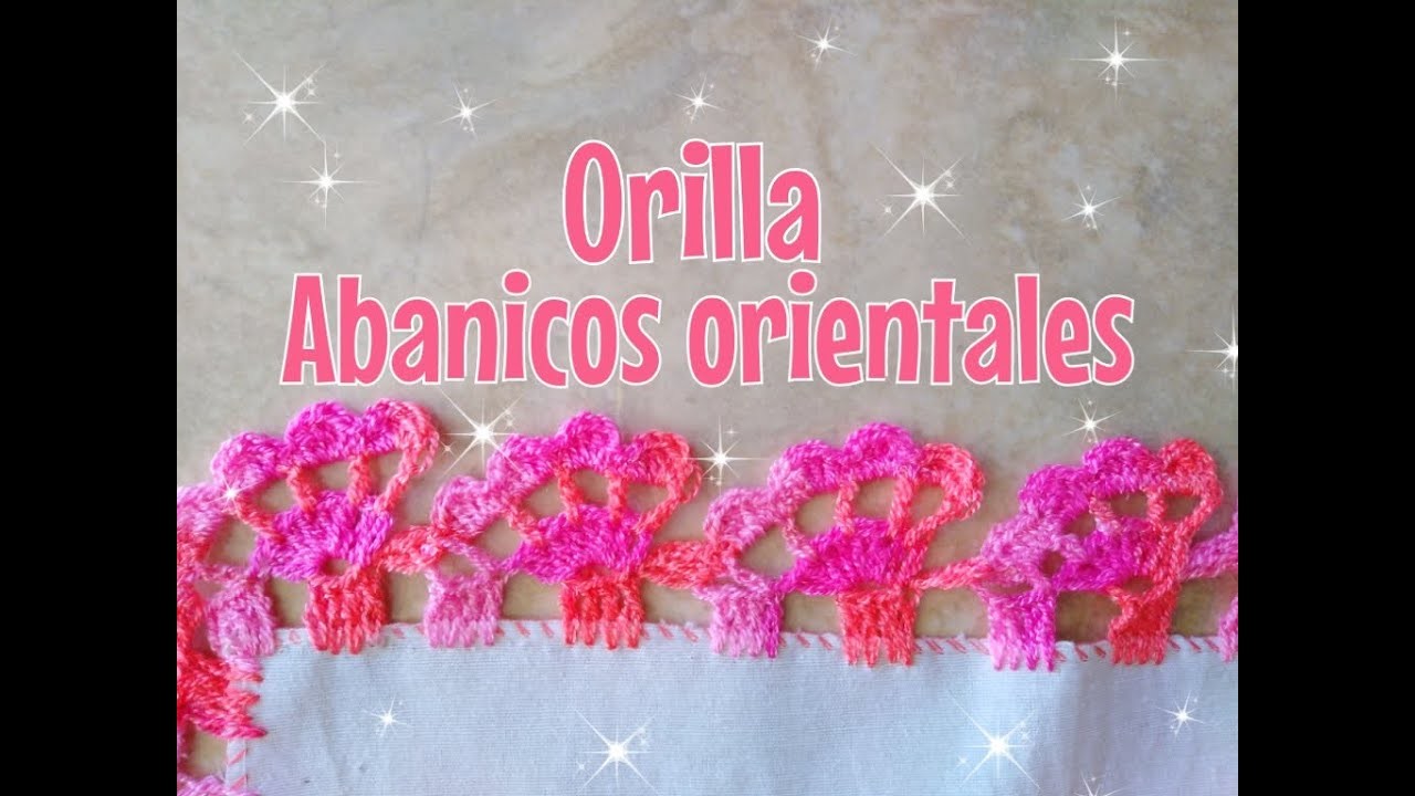 ORILLA DE ABANICOS ORIENTALES