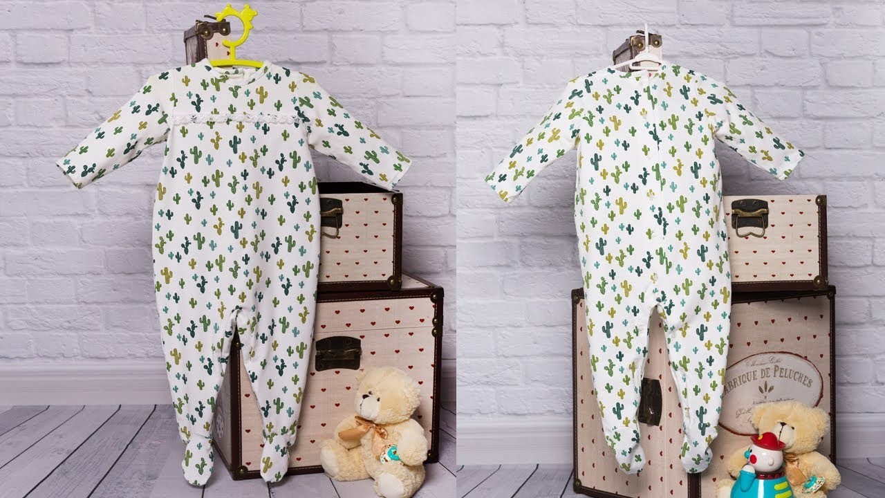 Pijama de bebé. REVISTA PATRONES INFANTILES Nº 7