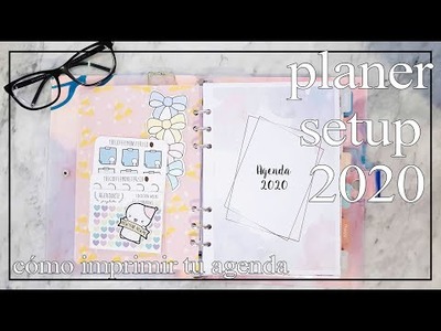 Planner Setup 2020 + Cómo imprimir tu agenda perfecta! | Julieta Jareda