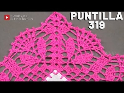 Puntilla 319 | Puntilla Mantel. Puntillas Maribel