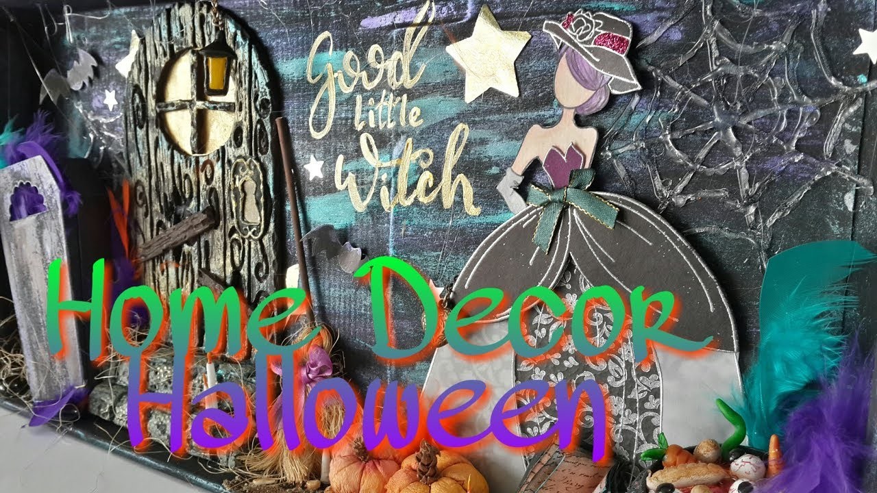 - SHADOW BOX- HALLOWEEN- TUTORIAL PASO A PASO