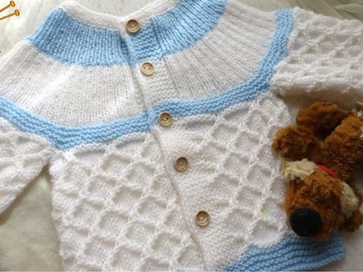 Suéter en relieve para Bebe 3 a 6 meses