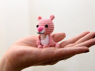 Amigurumi | como hacer la pantera rosa en crochet | Bibi Crochet