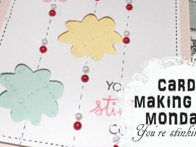 Card Making on Monday: you're stinkin' cute || Craft & Roll ????