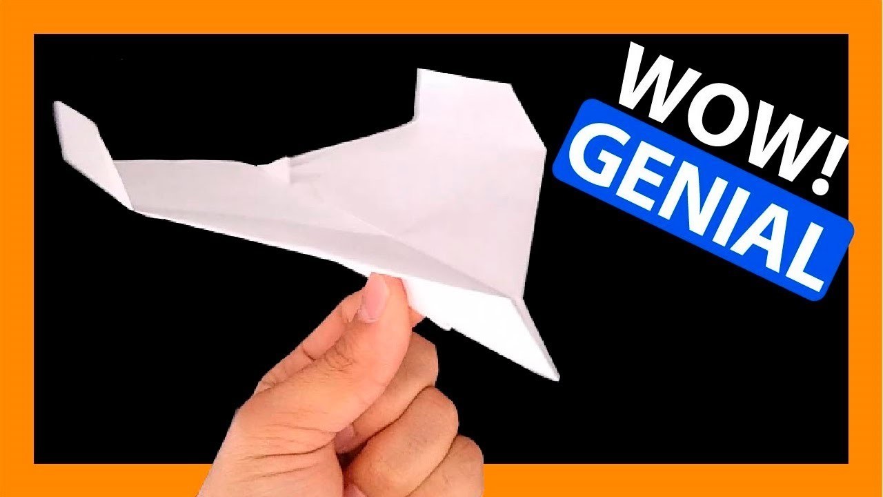 Como hacer un avión de papel que vuele mucho tiempo facil